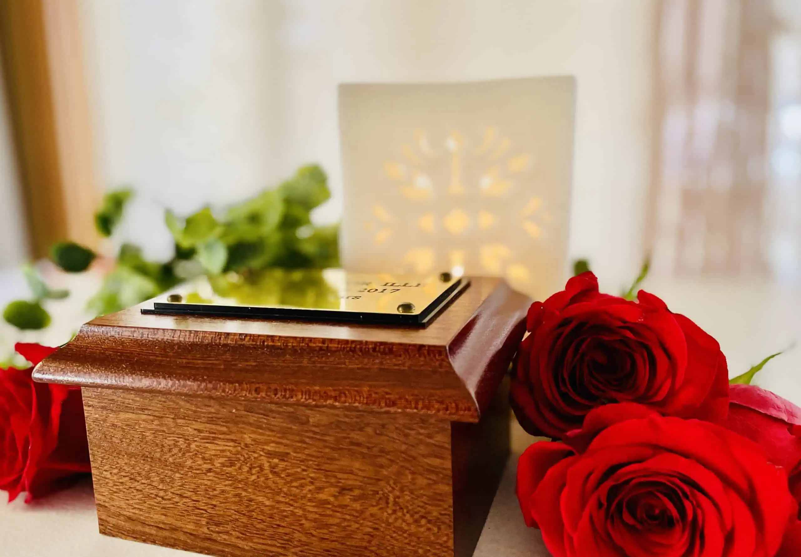 A family arranging a simple direct cremation with a local DFS Memorials provider