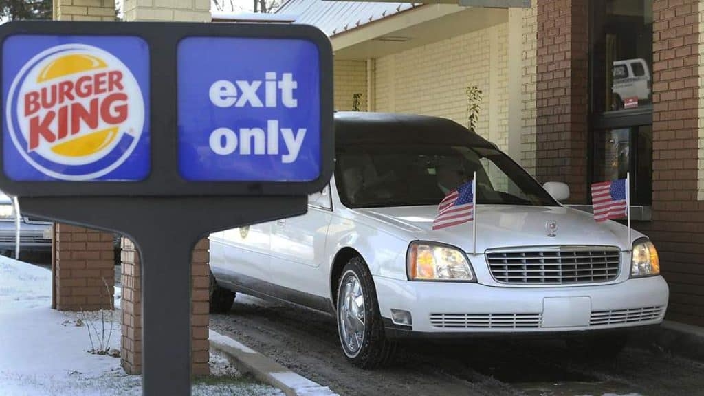 Burger King Funeral Proccession