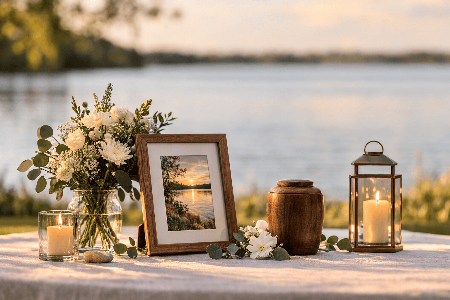 How to host your own beautiful memorial service by the water